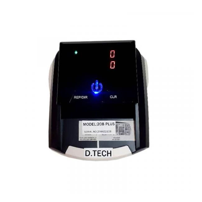 دستگاه تشخیص اسکناس D.TECH 208 Plus